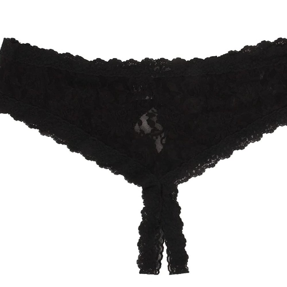 HANKY PANKY 1X- BRIGHT PINK AND LEOPARD THONGS